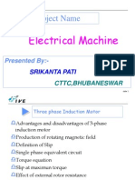 Subject Name: Electrical Machine