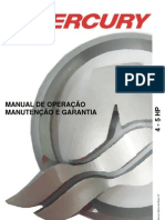 Manual de Proprietario Do Motor de Popa Mercury 4-5HP B