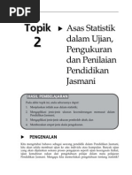 Download Topik 2 Asas Statistik dalam Ujian Pengukuran dan Penilaian Pendidikan Jas by Wing Aau Ty SN124080402 doc pdf
