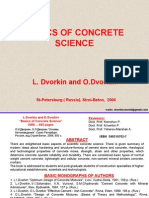 Basic Of Concrete Science