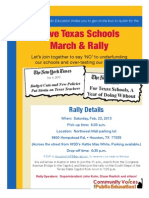 STS Rally Flyer