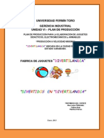 UFT-SAIA-GERENCIA INDUSTRIAL-DIVERTILANDIA - 1ra.Fase - Investigación (06-02-13)
