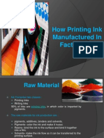 How Printing Ink Manufactured in Factory