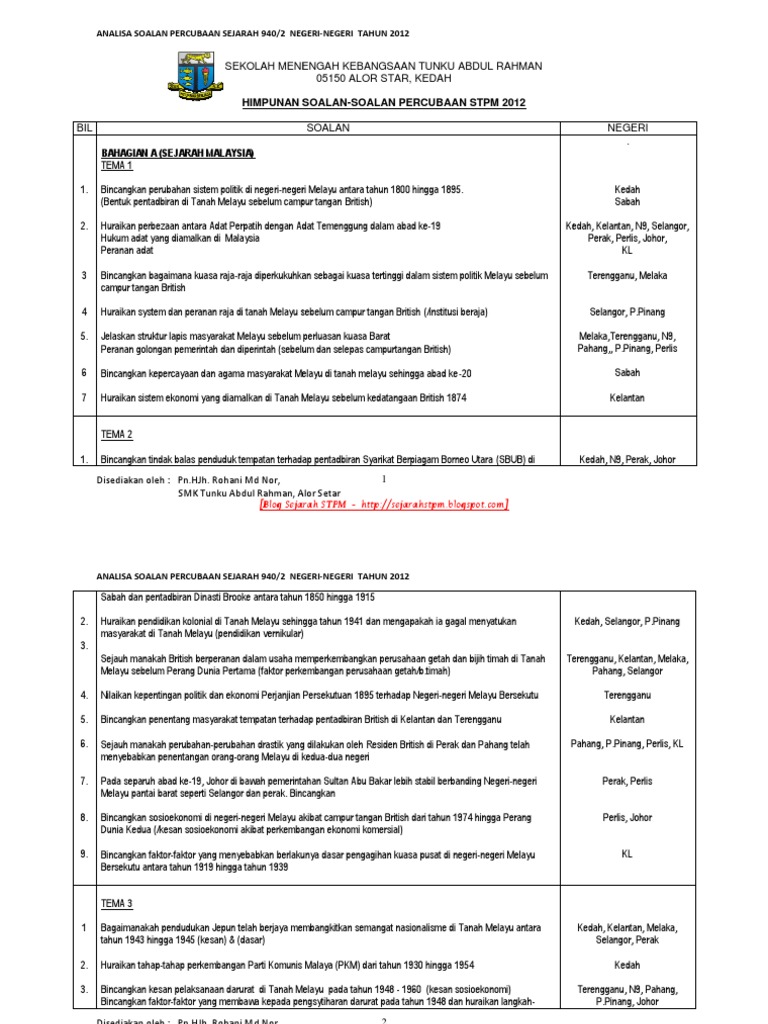 Trial Stpm Pdf