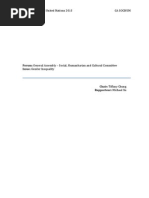 Gender Inequality Position Papers