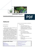 GRASS Newsletter vol. 1 (August 2004)