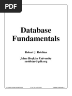 Database Fundamentals