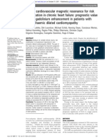 Use of Cardiovascular Magnetic Resonance for Risk Stratification in Heart Failure