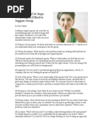 Download A Checklist of 35 Steps for Starting a Support Group by Lisa Copen SN12412341 doc pdf