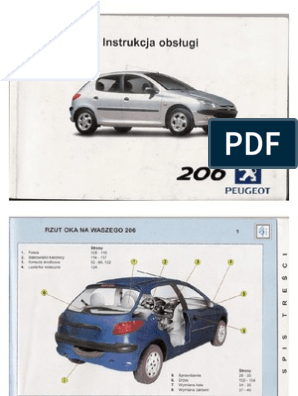Instrukcja Obsługi Peugeot 206 | Pdf