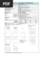 Relay Specifications