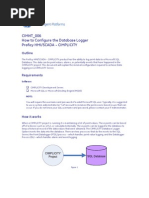 CIM HT006 Database Logger Setup