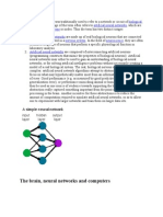 The Term Neural Network Was Traditionally Used To Refer To A Network or Circuit of Biological Neurons