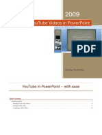YouTube Videos in PowerPoint Instructions
