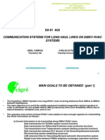 Communication Systems For Long Haul Links On 500kv Hvac Systems