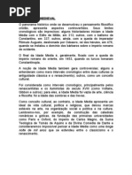 A Filosofia Medieval