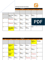 MHS 2013 Season Schedule