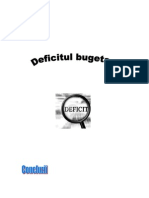 Deficit Bugetar