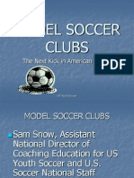 Model Soccer Clubs1995
