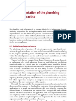 Implementation of The Plumbing Code of Practice: 8.1 Application and Approval Process