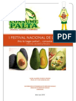 Informacion Del I Festival de La Palta