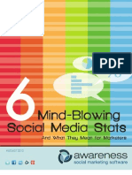 6 Mind-Blowing Social Media Statistics