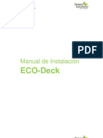 Manual de Instalación ECO-Deck Español
