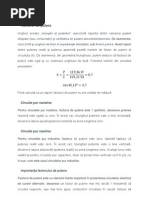 Corectarea factorului de putere