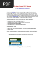 Download Setting Indosat IM2 Broom by Trito Hartono SN12419850 doc pdf
