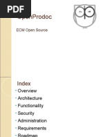 OpenProDoc Overview