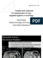Simulating clinical trials of targeted agents in pancreatic cancer using orthotopic primary xenograft models