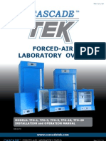 Download CascadeTEK Laboratory Forced-Air Oven Manual by Cascade TEK SN124230206 doc pdf