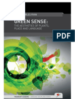 Green Sense: The Aesthetics of Plants, Place and Language (NEW BOOK)