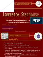Apresentação Lawrence Stenhouse