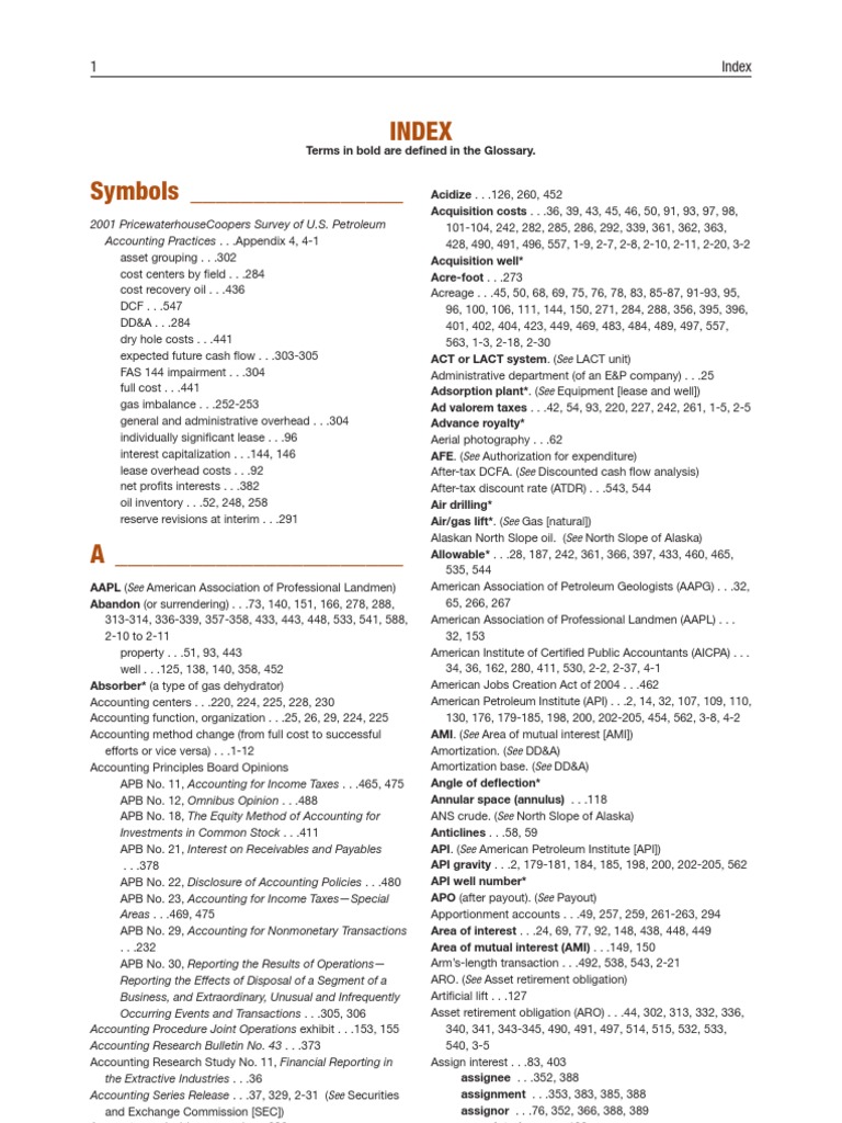 Index Symbols | PDF | Technology & Engineering