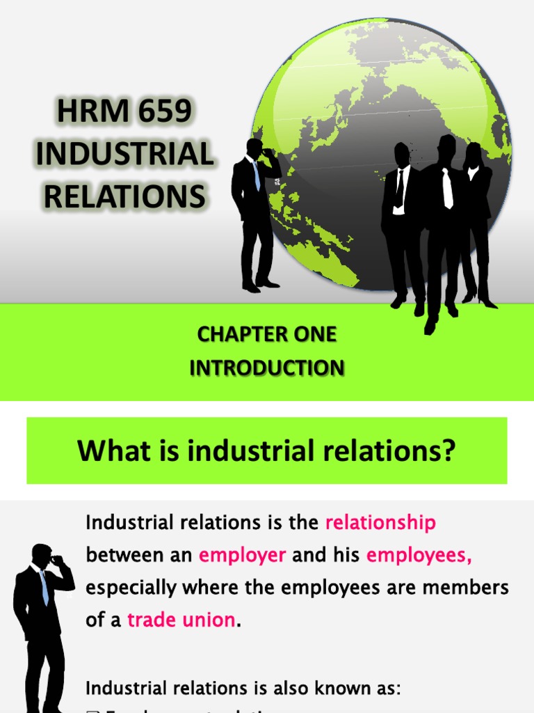 Industrial Relation Chapter 1 Pdf