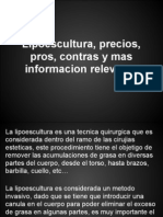 Lipoescultura, Precios, Pros, Contras y Mas Informacion Relevante(2)