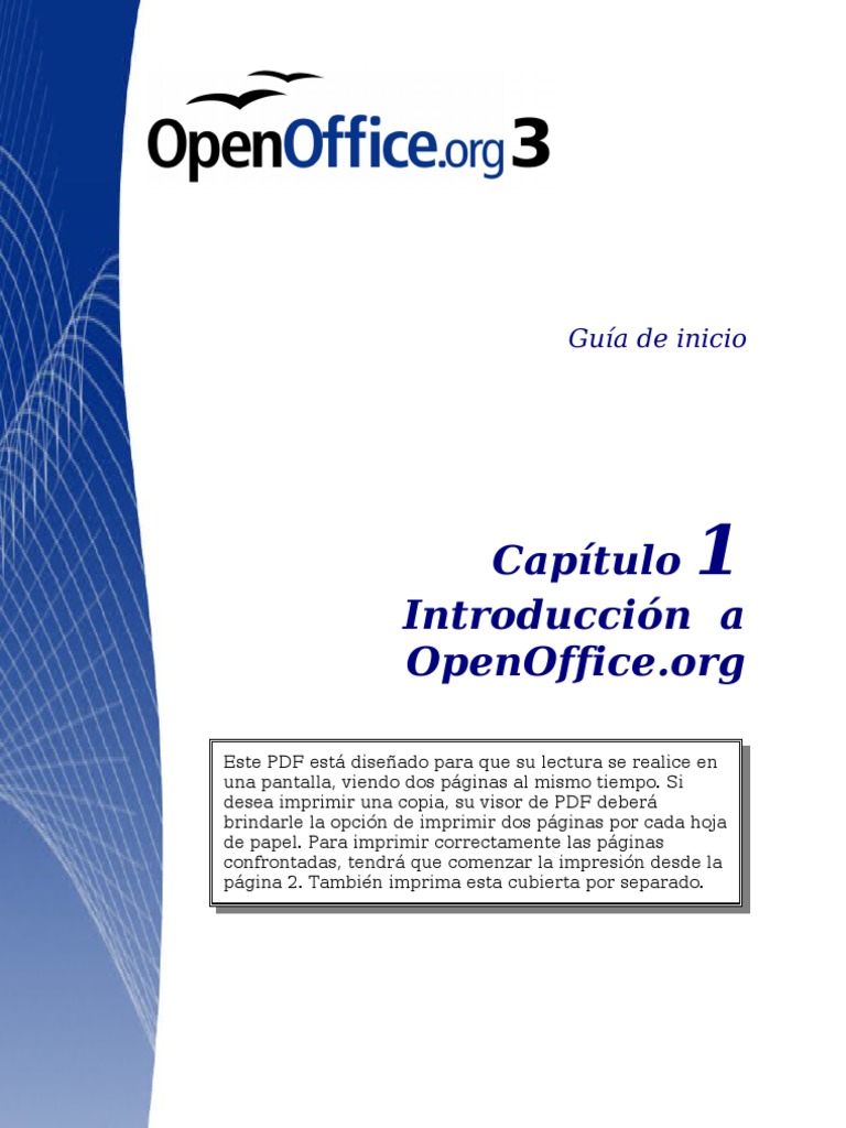 Introducción A OpenOffice | PDF | Informática