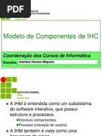 Modelo de Componentes de IHC