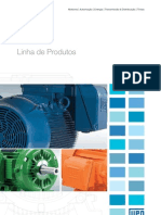 WEG Motores Linha de Produtos 50009275 Catalogo Portugues BR