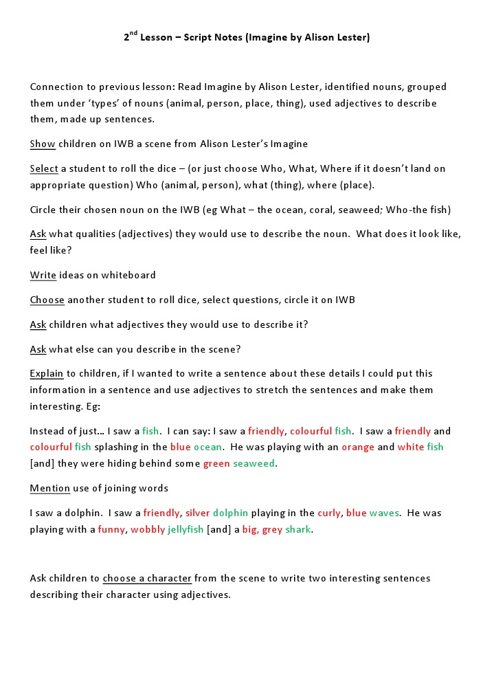 Engaging Kids with Adjectives | PDF | Adjective | Noun