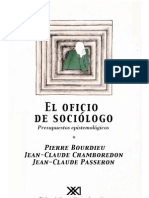 Bourdieu Pierre - El Oficio de Sociologo