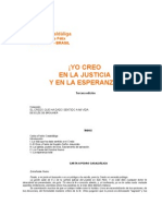 Casaldaliga Pedro Creo en La Justicia y La Esperanza