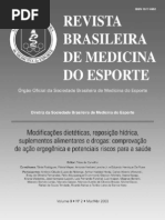 2353762 Diretriz Da Sbme 2003 Suplementos Hidratacao Ergogenicos