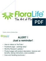 Updated Floralife Product Line Jan 4 2013