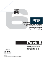 Radiation Guideline: Test Protocols For Parts 2-5