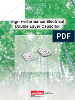 High Performance Electrical Double Layer Capacitor