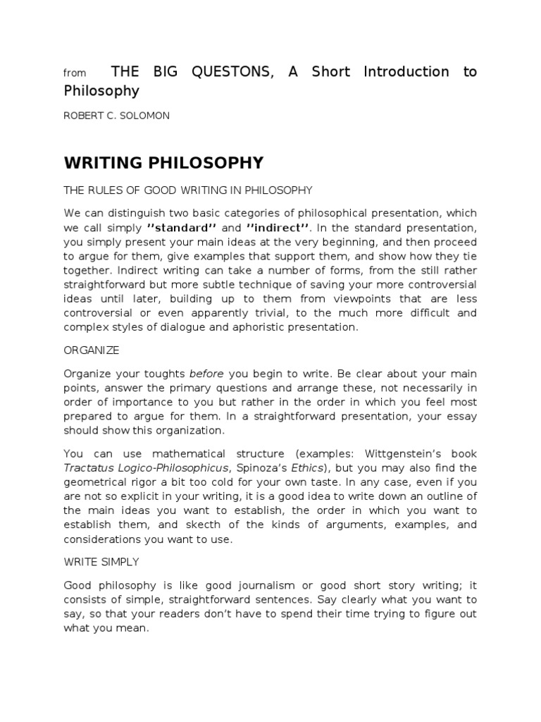 Epistemological argumentative essay image