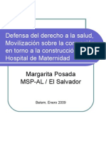 Defensa Del Derecho a La Salud en El Salvador