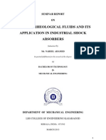Magnetorheological Fluids and Its Application in Industrial Shock Absorbers